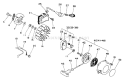 Part Location Diagram of 15680128230 Echo Flywheel