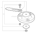 Maxi Cut Head Diagram and Parts List for GT-225I S08612001001-S08612999999 Echo Trimmer