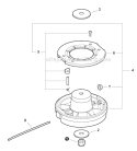 Rapid Loader Head Diagram and Parts List for GT-225I S54813001001-S54813999999 Echo Trimmer