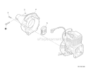 Part Location Diagram of A056000230 Echo Clutch Asy
