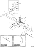 Page G Diagram and Parts List for GT-230 07001225 - 07001448 Echo Trimmer