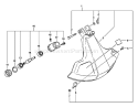 Page E Diagram and Parts List for GT-231 06001477 - 06999999 Echo Trimmer