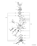 Page A Diagram and Parts List for GT-251 S72512001001 - S72512999999 Echo Trimmer
