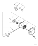 Page N Diagram and Parts List for GT-251 S72512001001 - S72512999999 Echo Trimmer