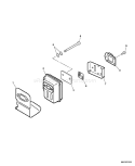 Page D Diagram and Parts List for GT-251 S72512001001 - S72512999999 Echo Trimmer
