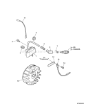 Part Location Diagram of 16201004561 Echo Lead-ignition