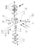 Part Location Diagram of 12311707930 Echo Shaft Assembly-Throttle