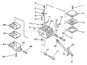 Page A Diagram and Parts List for HC-1000  Echo Hedge Trimmer