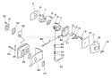 Part Location Diagram of 13040504560 Echo Plate