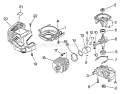 Part Location Diagram of 89011506460 Echo Label-Model