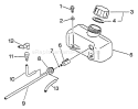 Page C Diagram and Parts List for HC-1001 After S/N 024001 Echo Hedge Trimmer