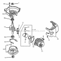 Engine Diagram and Parts List for HC-1500  Echo Hedge Trimmer