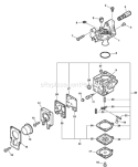 Page A Diagram and Parts List for HC-150I 08001001 - 08999999 Echo Hedge Trimmer