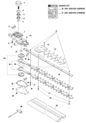 Page B Diagram and Parts List for HC-150I 08001001 - 08999999 Echo Hedge Trimmer