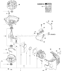 Page C Diagram and Parts List for HC-150I 08001001 - 08999999 Echo Hedge Trimmer