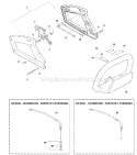Page F Diagram and Parts List for HC-150I 08001001 - 08999999 Echo Hedge Trimmer