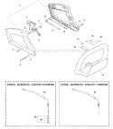 Page F Diagram and Parts List for HC-150I 10001001 - 10999999 Echo Hedge Trimmer