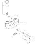 Page F Diagram and Parts List for HC-150I S69911001001 - S69911999999 Echo Hedge Trimmer