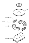 Page B Diagram and Parts List for HC-150I S76312001001 - S76312999999 Echo Hedge Trimmer