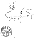 Page I Diagram and Parts List for HC-150I S76312001001 - S76312999999 Echo Hedge Trimmer
