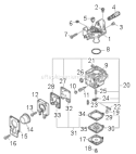 Page A Diagram and Parts List for HC-150I S83813001001 - S83813999999 Echo Hedge Trimmer