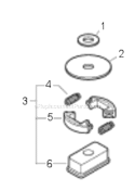 Page B Diagram and Parts List for HC-150I S83813001001 - S83813999999 Echo Hedge Trimmer