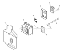 Page E Diagram and Parts List for HC-150I S83813001001 - S83813999999 Echo Hedge Trimmer
