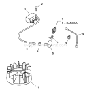 Page I Diagram and Parts List for HC-150I S83813001001 - S83813999999 Echo Hedge Trimmer