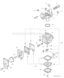 Page A Diagram and Parts List for HC-150I 07001001 - 07999999 Echo Hedge Trimmer