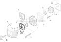 Intake Diagram and Parts List for HC-152 S94012001001-S94012999999 Echo Hedge Trimmer