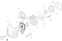 Intake Diagram and Parts List for HC-152 S94111001001-S94111999999 Echo Hedge Trimmer