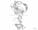 Clutch Diagram and Parts List for HC-155 S83713001001-S83713999999 Echo Hedge Trimmer