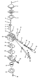 Part Location Diagram of 12532007760 Echo Needle-High Speed