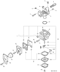 Page A Diagram and Parts List for HC-160 10001001 - 10999999 Echo Hedge Trimmer