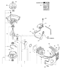 Page B Diagram and Parts List for HC-160 10001001 - 10999999 Echo Hedge Trimmer