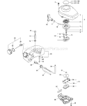 Page F Diagram and Parts List for HC-160 10001001 - 10999999 Echo Hedge Trimmer