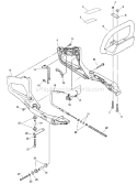 Page F Diagram and Parts List for HC-161 02001001 - 02999999 Echo Hedge Trimmer