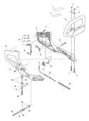 Page H Diagram and Parts List for HC-160 07001001 - 07999999 Echo Hedge Trimmer