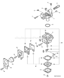 Page A Diagram and Parts List for HC-180 08001001 - 08999999 Echo Hedge Trimmer