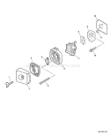 Page K Diagram and Parts List for HC-180 S78012001001 - S78012999999 Echo Hedge Trimmer