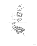 Part Location Diagram of 17500002962 Echo Clutch Asy