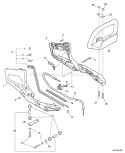 Part Location Diagram of 35112906961 Echo Handle-Rear-Left