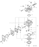 Page A Diagram and Parts List for HC-181 09001001 - 09999999 Echo Hedge Trimmer