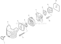 Page K Diagram and Parts List for HC-185 S76812001001 - S76812002377 Echo Hedge Trimmer