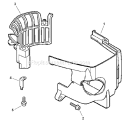 Page C Diagram and Parts List for HC-185 S76812001001 - S76812002377 Echo Hedge Trimmer