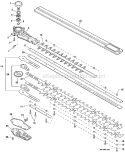 Part Location Diagram of X495000190 Echo Cover-Blade