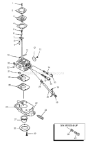 Page A Diagram and Parts List for HC-2000 Type 1E Echo Hedge Trimmer