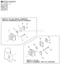 Page E Diagram and Parts List for HC-200 07001001 - 07999999 Echo Hedge Trimmer