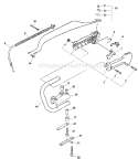 Page F Diagram and Parts List for HC-200 07001001 - 07999999 Echo Hedge Trimmer