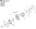 Page G Diagram and Parts List for HC-200 07001001 - 07999999 Echo Hedge Trimmer